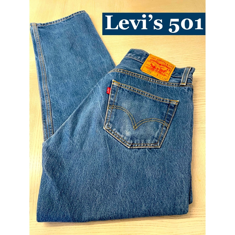 Levi’s 501 Button Down Jeans Sz 33-34